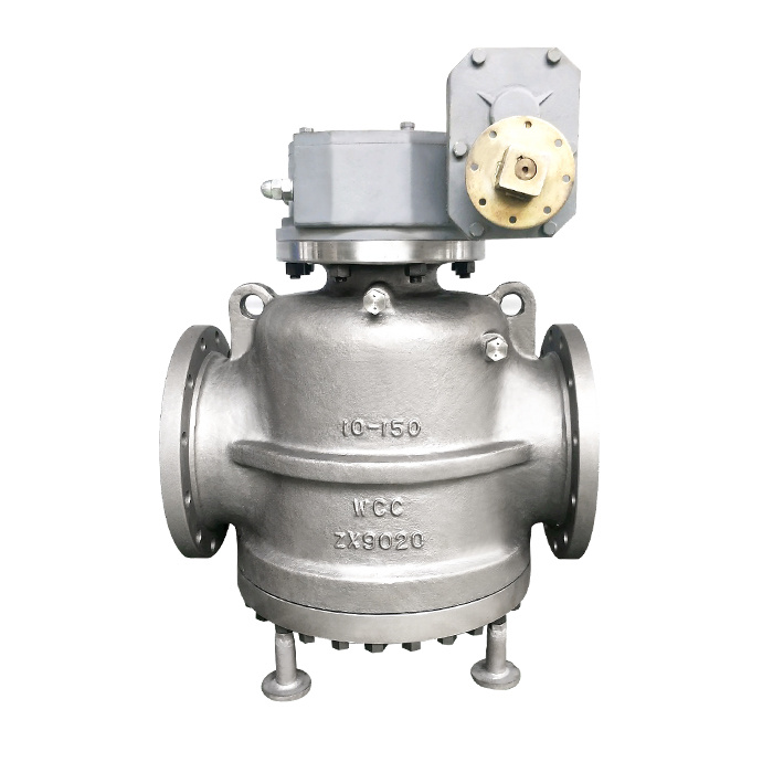 eccentric plug valve