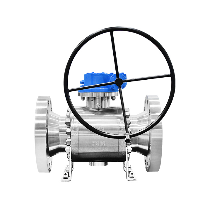 trunnion mounted ball valve